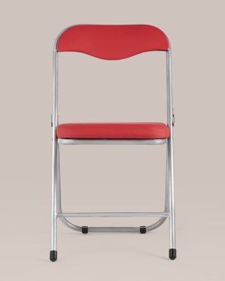 Стул складной ДЖОН металлик, красный фото Стул складной ДЖОН металлик, красный. Фото №5