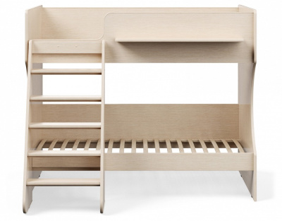 Кровать двухъярусная Р434, древесина коричневая светлая дуб. Фото