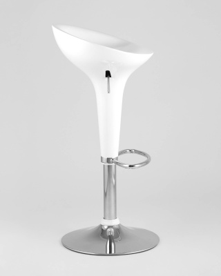 Стул барный Bomba (Бомба) белый. Фото