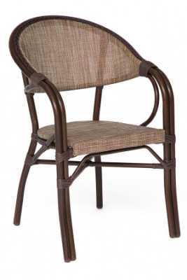 Кресло из полиротанга Milano mod. AD642003S-TXT. Фото