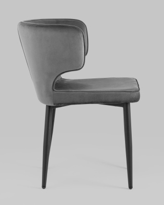 Стул Матео велюр серый. Фото