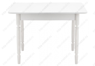 Стол деревянный Вуди белый глянец. Фото №4