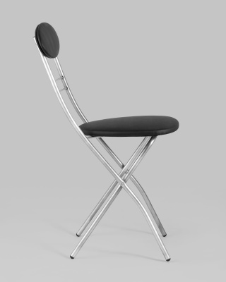 Стул складной М8-01 Компакт черный фото Стул складной М8-01 Компакт черный. Фото