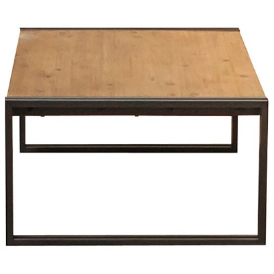 Стол кофейный Secret De Maison CITY ( mod. CTY L11 ) металл/дерево акация, 41х110х70см, коричневый дым (smoke brown B034) фото Стол кофейный Secret De Maison CITY ( mod. CTY L11 ) металл/дерево акация, 41х110х70см, коричневый дым (smoke brown B034). Фото №2