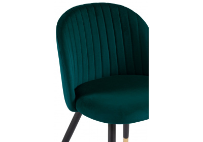 Стул Gabi green / black. Фото №4