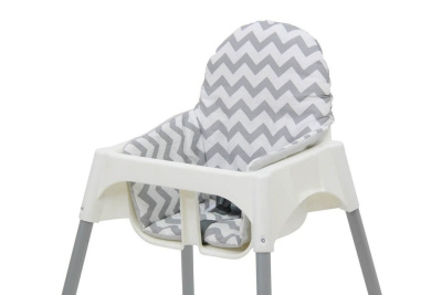 Чехол для стула Polini Kids, белый. Фото
