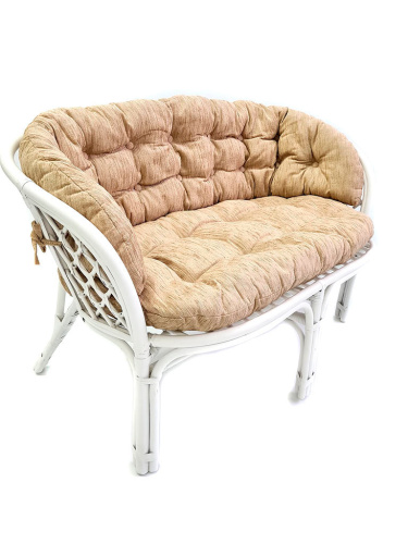 Диван Багама с полной подушкой , цвет: белый. Фото №2