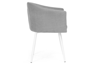 Стул Валета светло-серый / белый фото Стул Валета светло-серый / белый. Фото №3