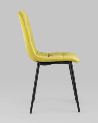 Стул Oliver велюр золотистый. Фото