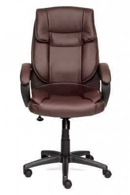 Кресло OREON кож/зам, коричневый/коричневый перфорированный, 36-36/36-36/06 (id:  ) фото Кресло OREON кож/зам, коричневый/коричневый перфорированный, 36-36/36-36/06 (id:  ). Фото №2