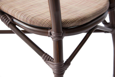 Кресло из полиротанга Milano mod. AD642003S-TXT. Фото