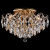 Потолочная люстра Eurosvet Crystal 10081/6 золото/прозрачный хрусталь Strotskis. Фото №2