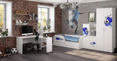 Ограничитель для кровати Трио,белый. Фото