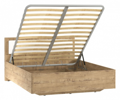 Кровать Virginia НМ 011.54, к/з Бум айс, Дуб Бунратти. Фото №2